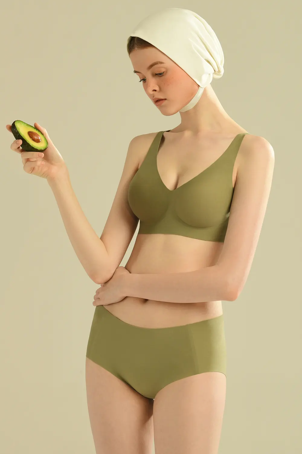 Plus Size Seamless Wireless Bra