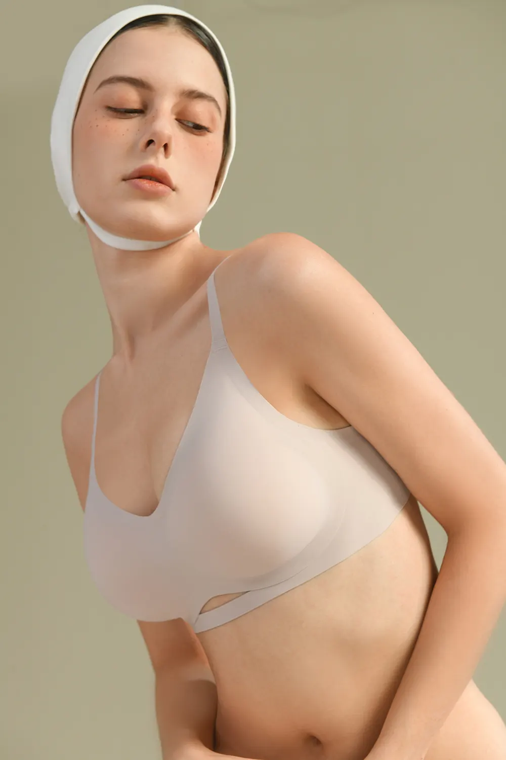 Wireless Supportive Padded Push Up Small Chest Bra