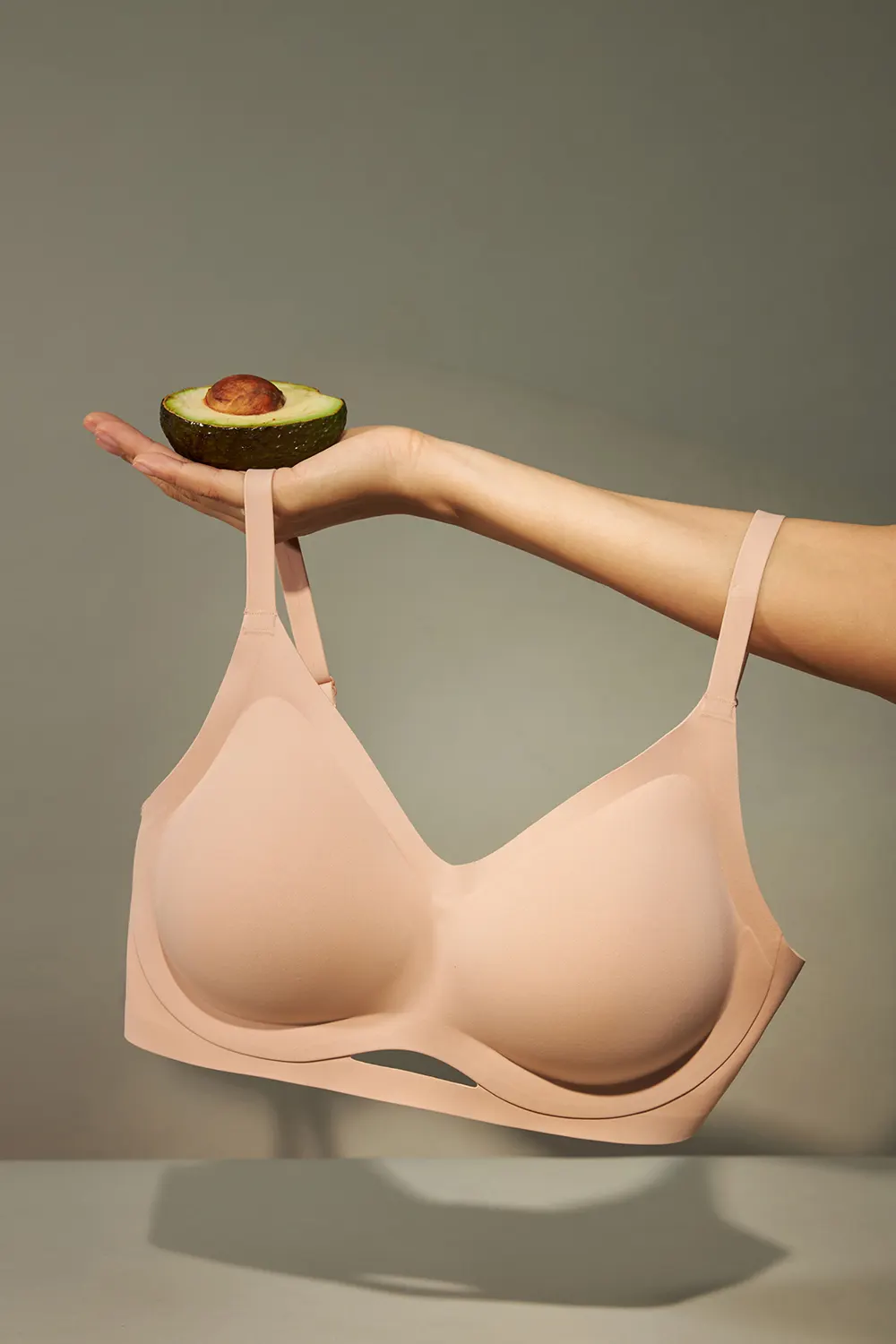 Wireless Supportive Padded Push Up Small Chest Bra