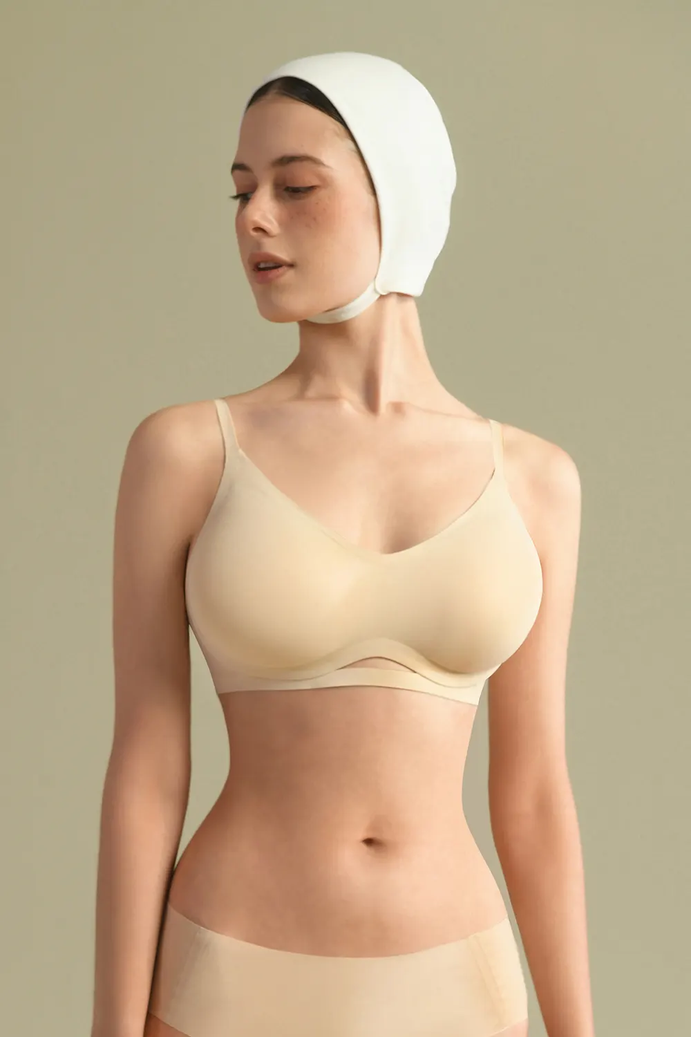 Wireless Supportive Padded Push Up Small Chest Bra