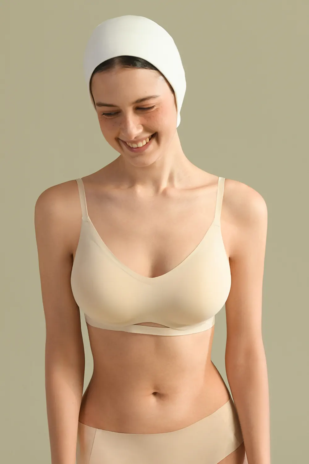 Wireless Supportive Padded Push Up Small Chest Bra