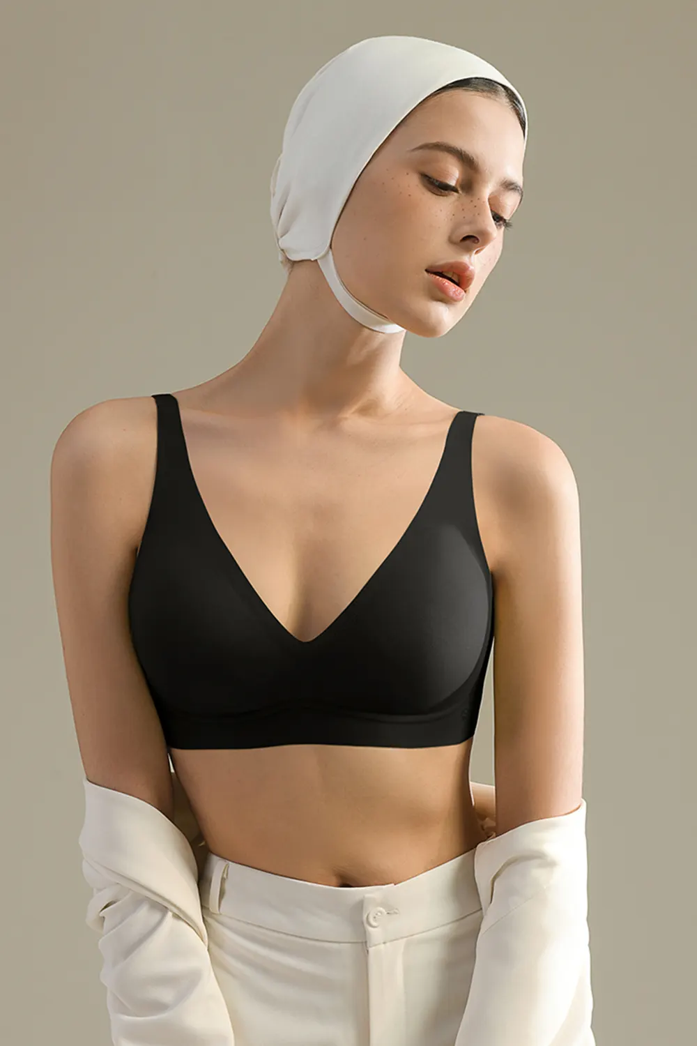 Seamless Wireless Padded Bra