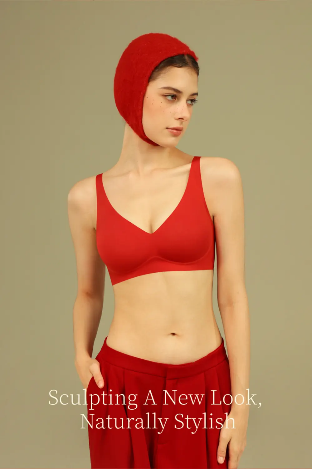 Seamless Wireless Padded Bra