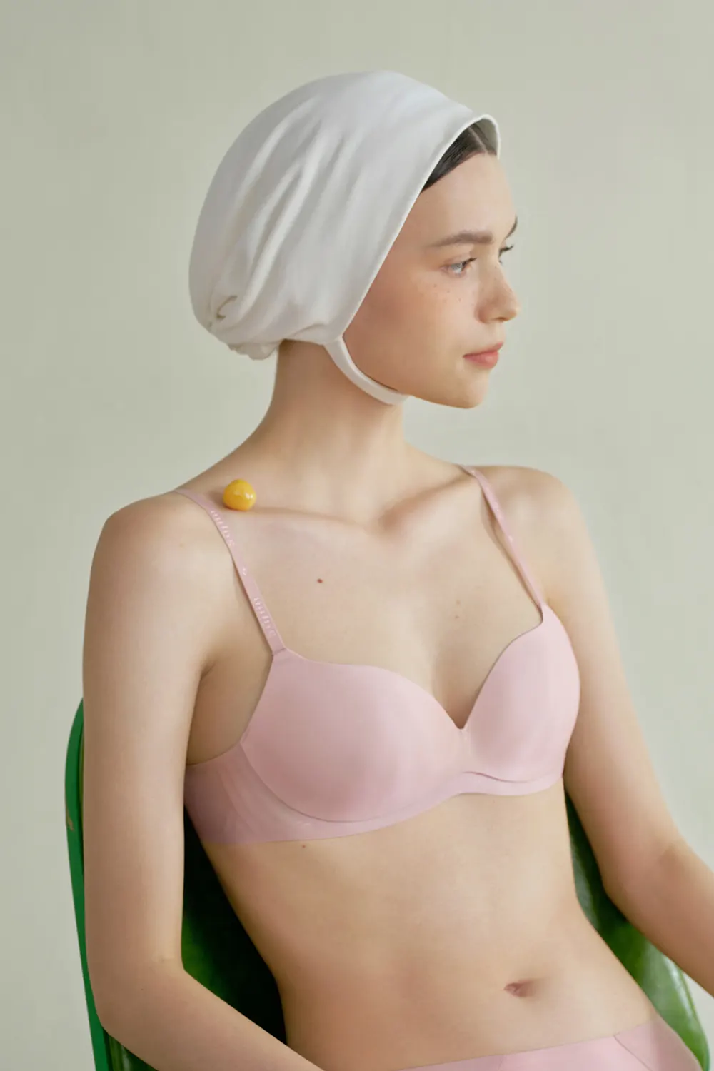 Plunge Seamless Push Up Small Chest Bra