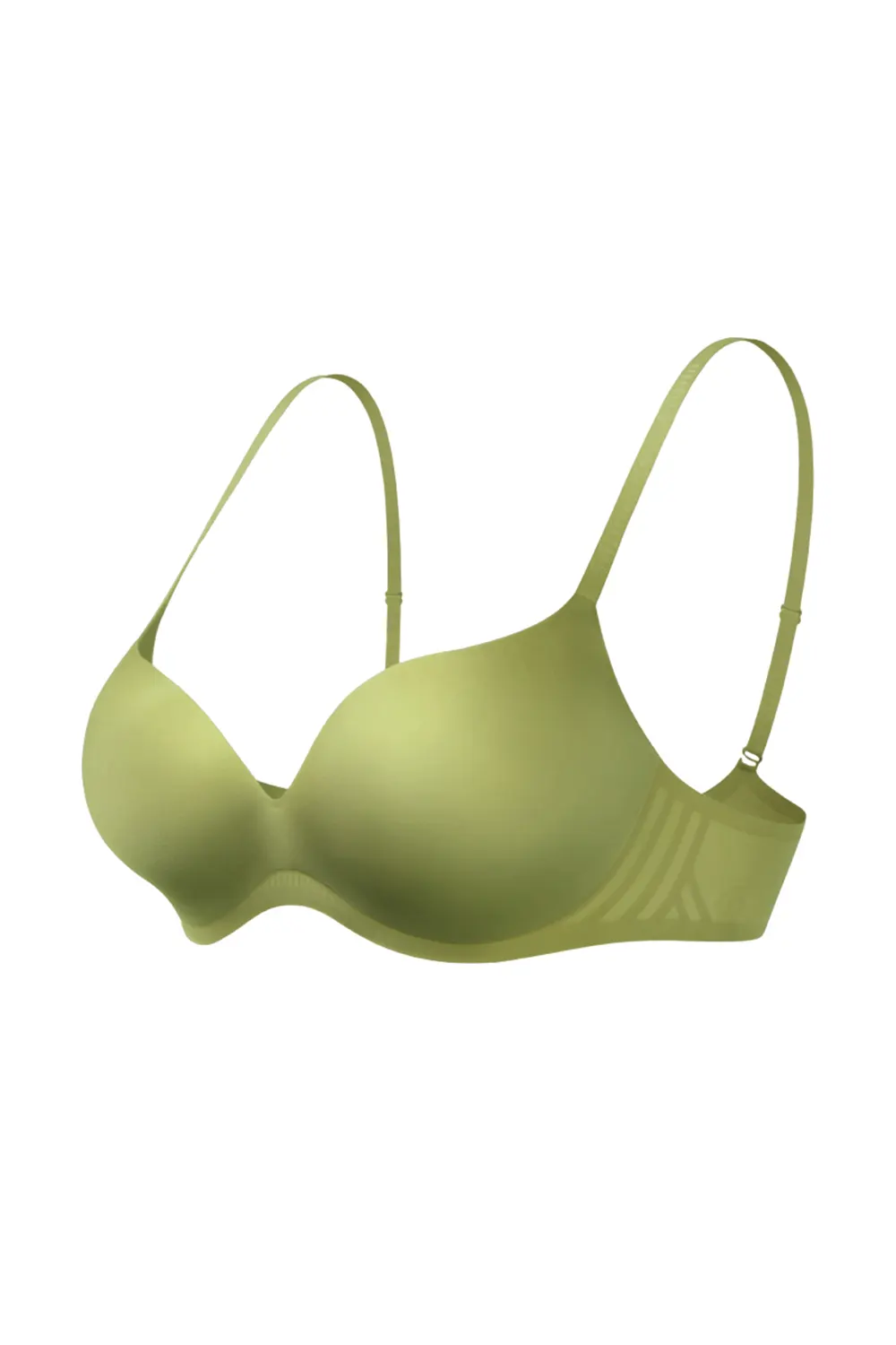 Plunge Seamless Push Up Small Chest Bra