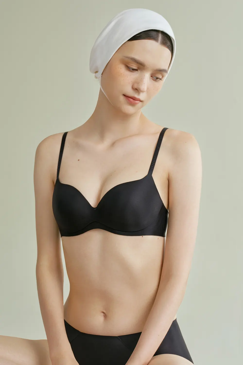 Plunge Seamless Push Up Small Chest Bra