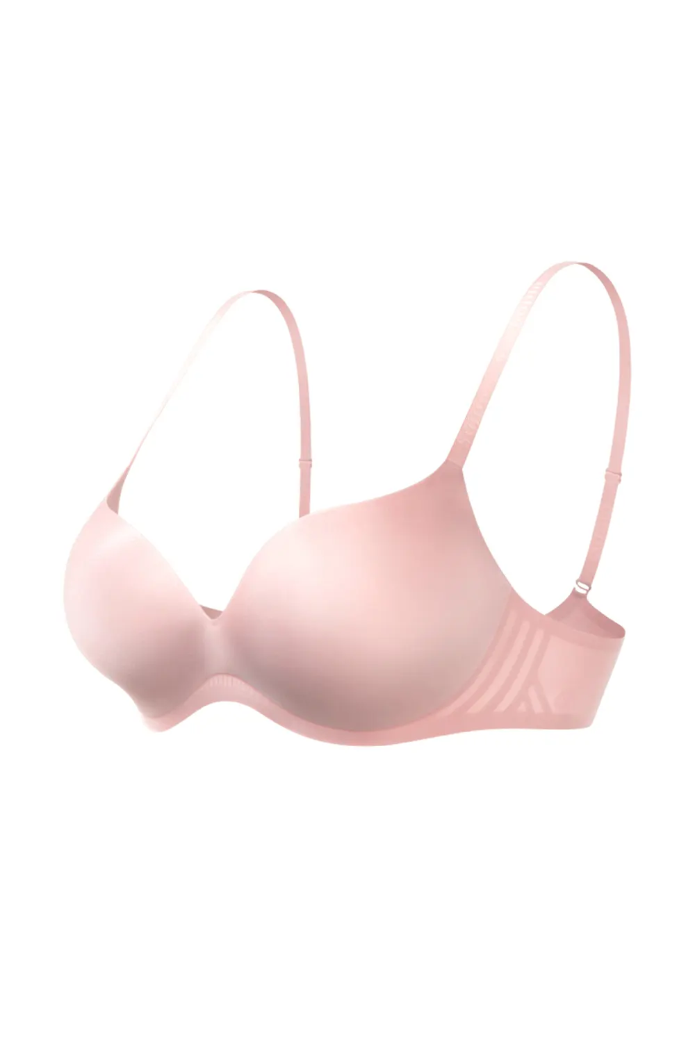Plunge Seamless Push Up Small Chest Bra