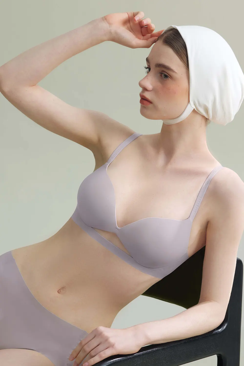 Sexy Wireless Push Up Plunge Bra