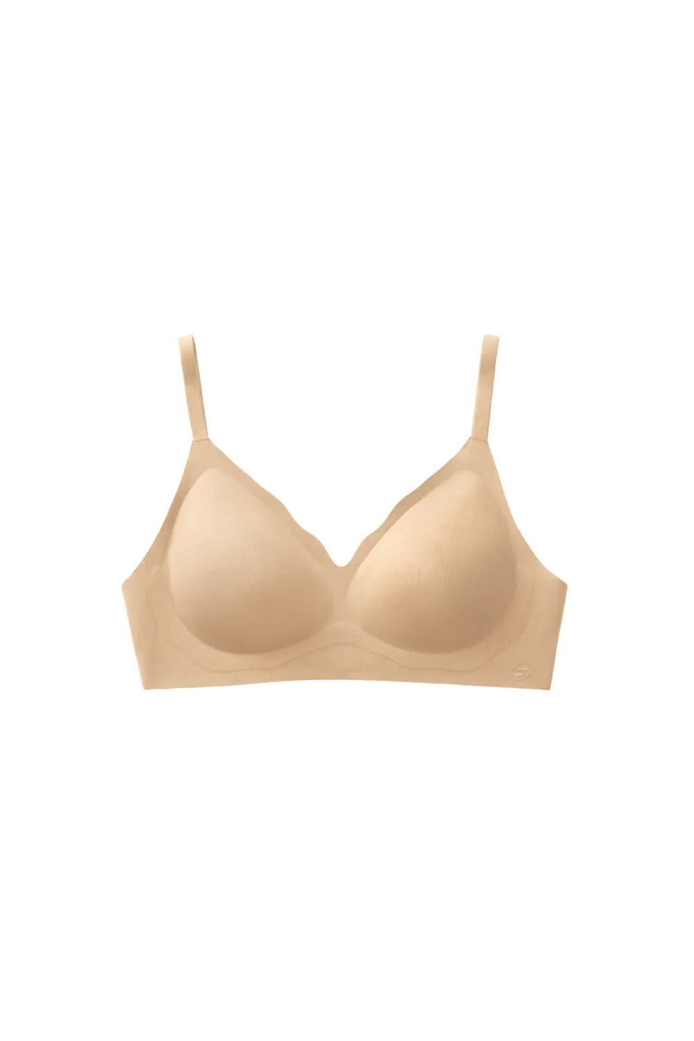 Wirefree Fixed Cup Push Up Seamless Bra