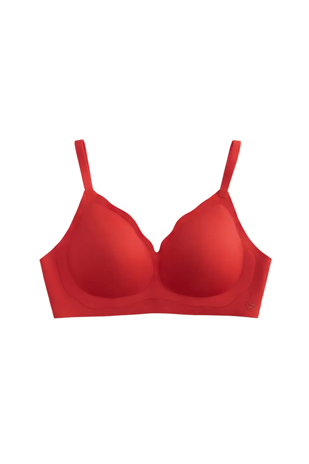 Wirefree Fixed Cup Push Up Seamless Bra