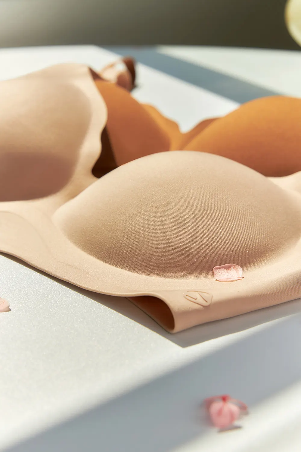 Wirefree Fixed Cup Push Up Seamless Bra
