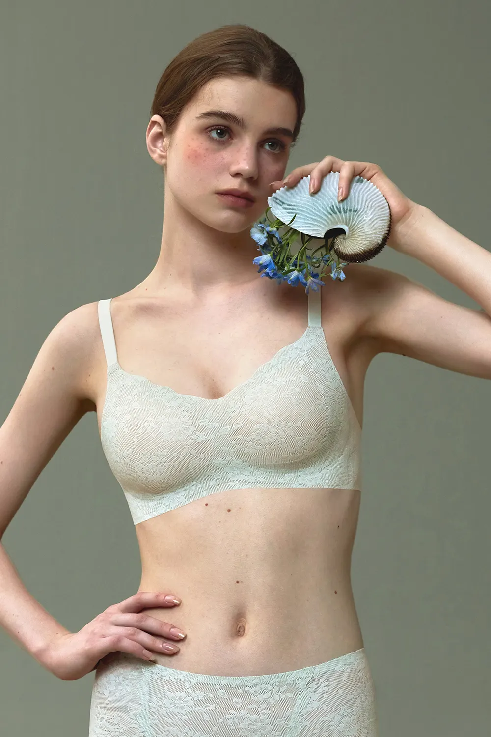 Sexy Lace Seamless Wireless Bra