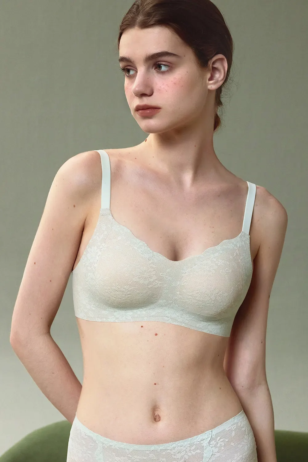 Sexy Lace Seamless Wireless Bra