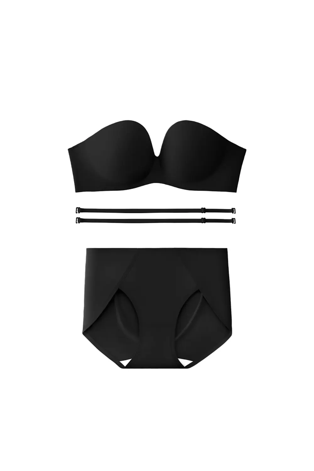 Strapless Invisible Bra Set