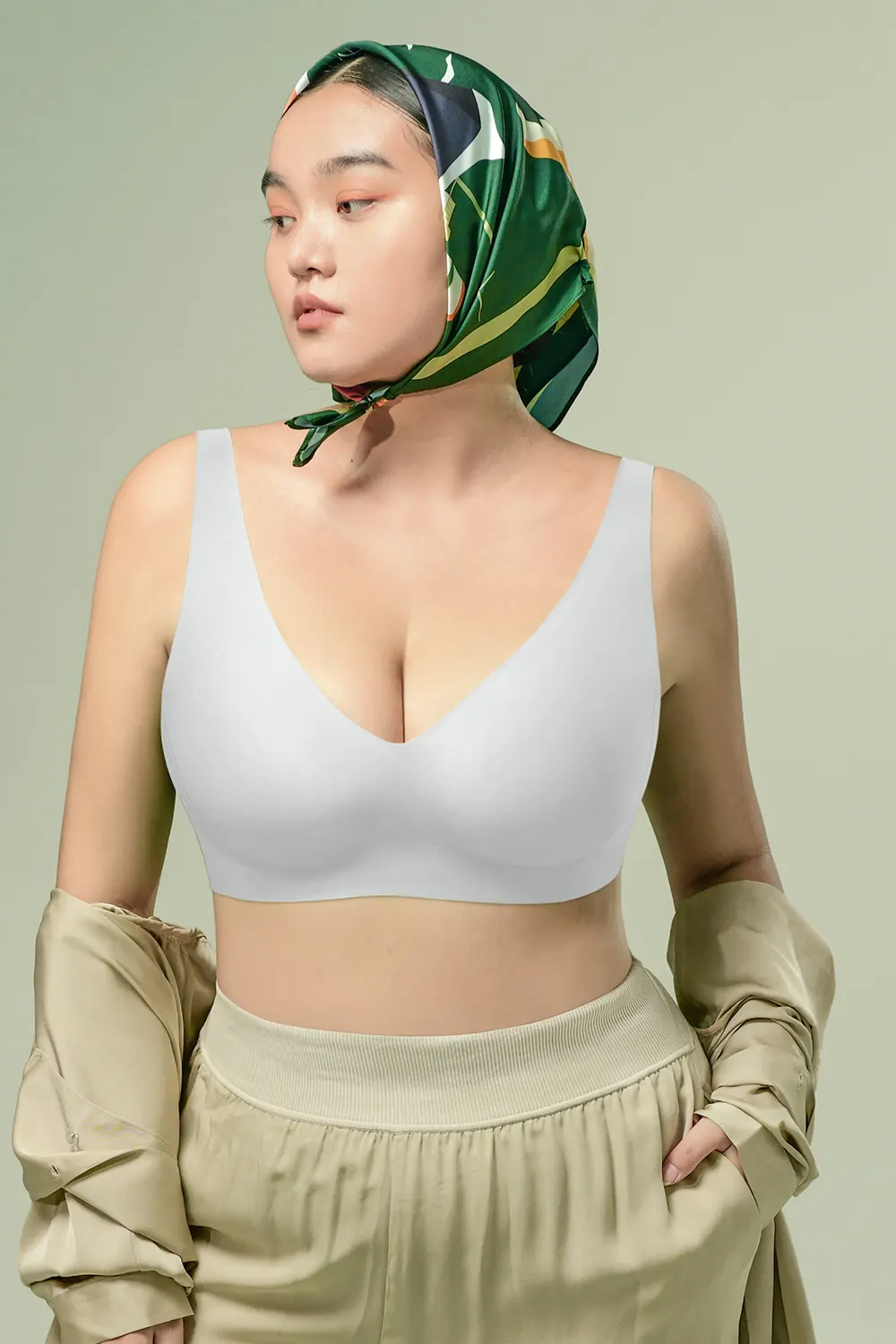 Large Size Push Up Full-coverage Bra