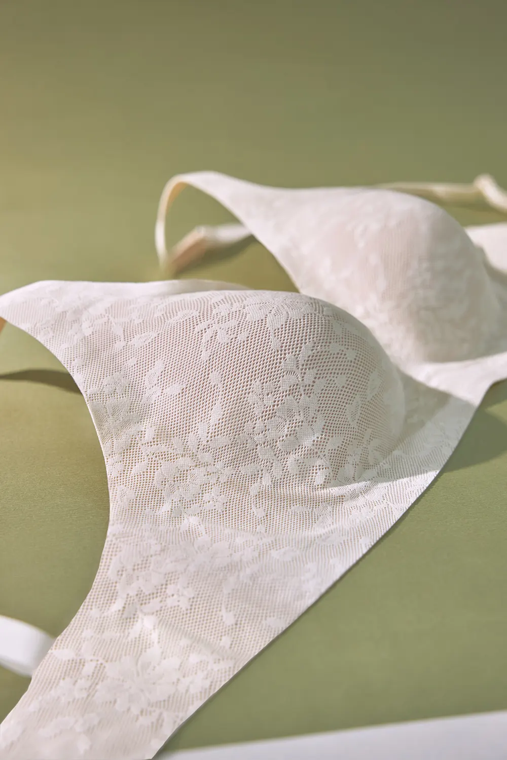 Sexy Plunge Lace Push Up Bra