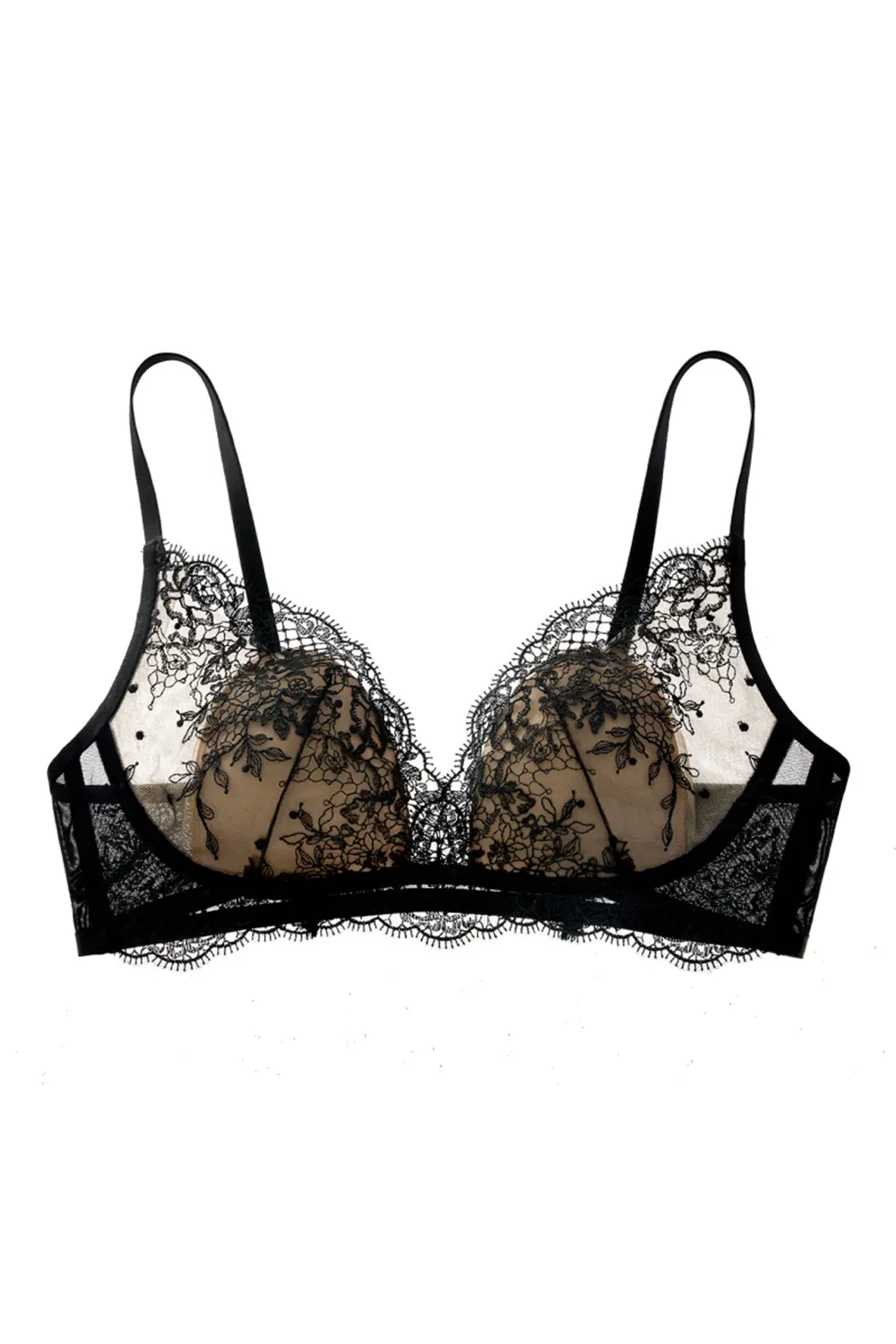 Embroidered  Lace Lingeries