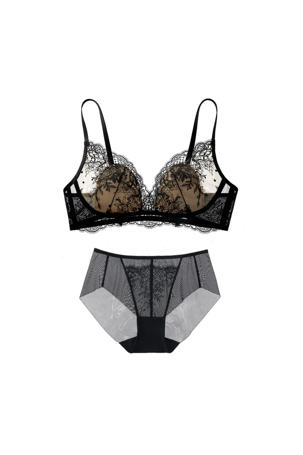 Sexy Embroidered Bra Sets