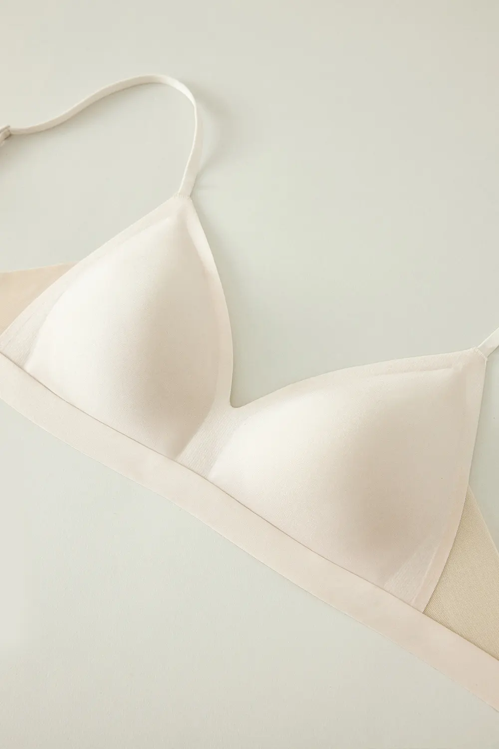 Seamless Push Up Triangle Cup Wireless Cool Bra