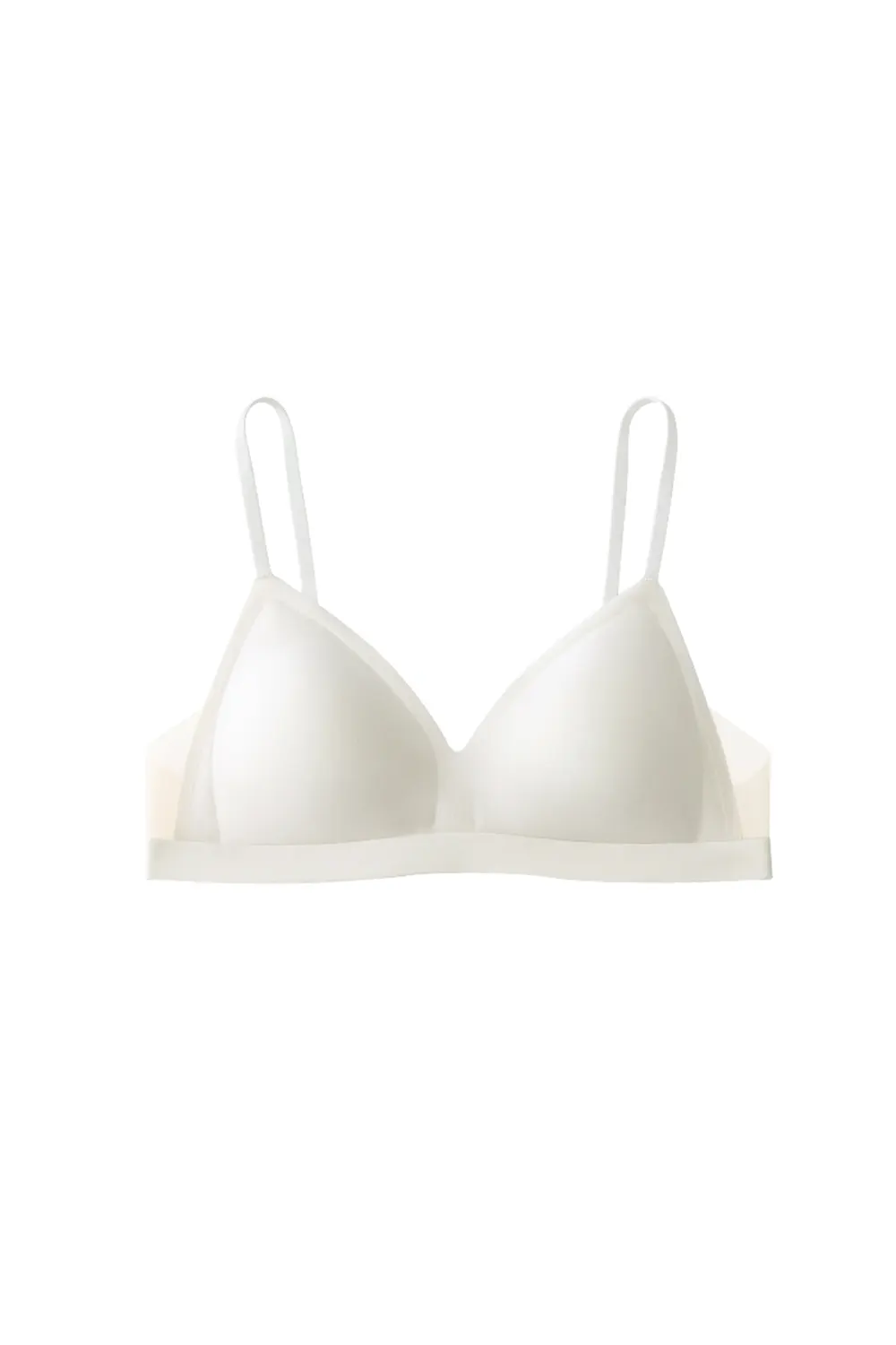 Seamless Push Up Triangle Cup Wireless Cool Bra