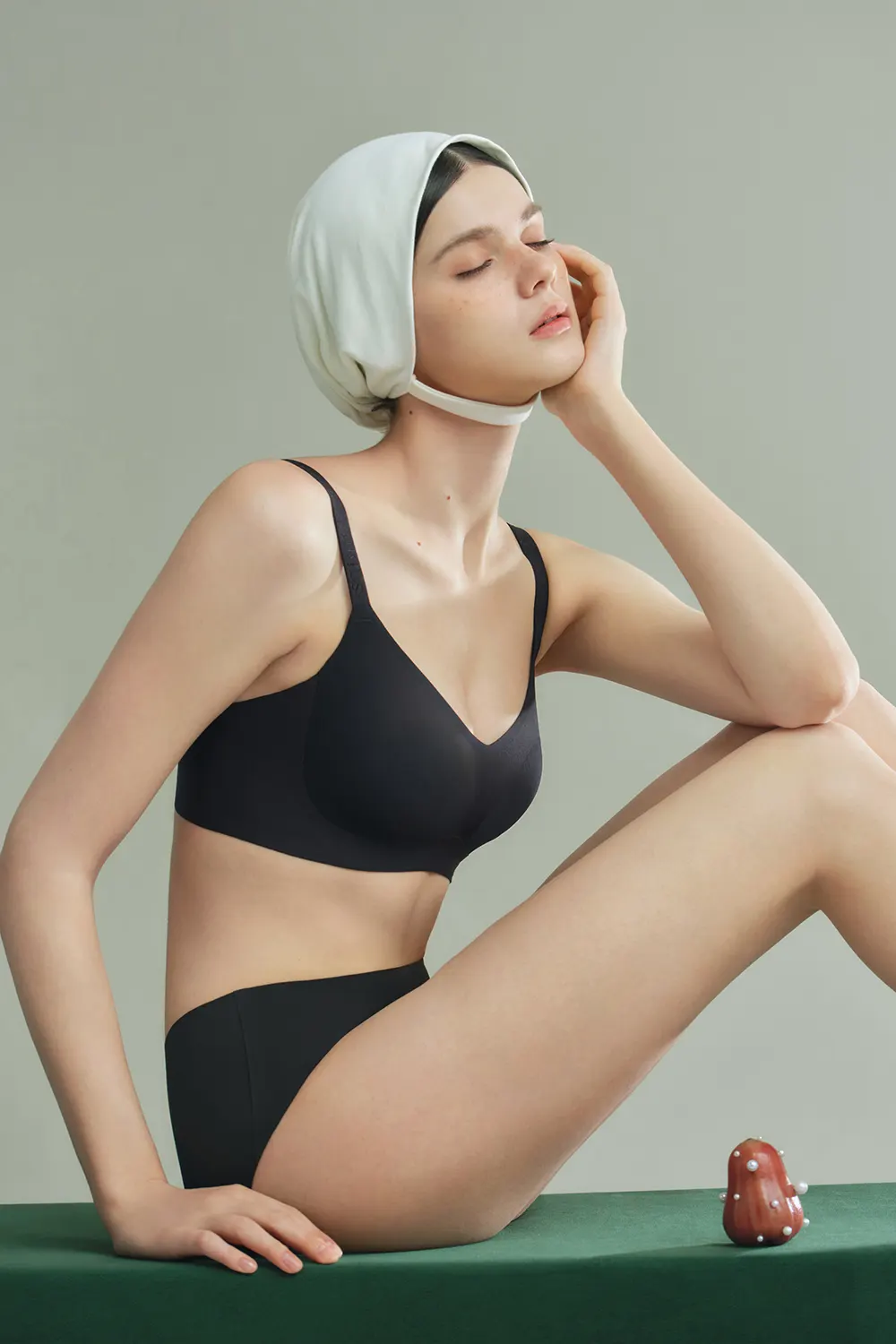 Plus Size Push Up Wireless Minimizer Bra