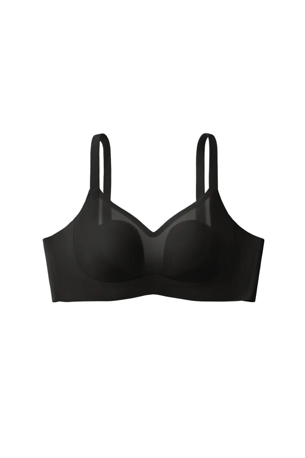 Plus Size Push Up Wireless Minimizer Bra