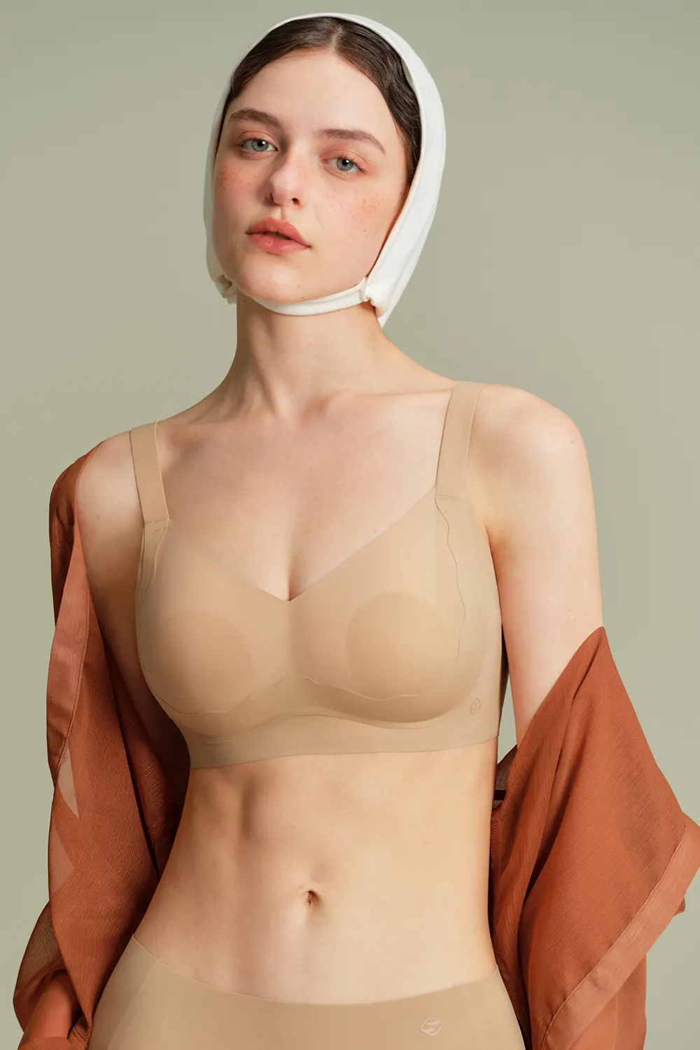 Plus Size Seamless Wireless Minimizer Full Coverage Bra