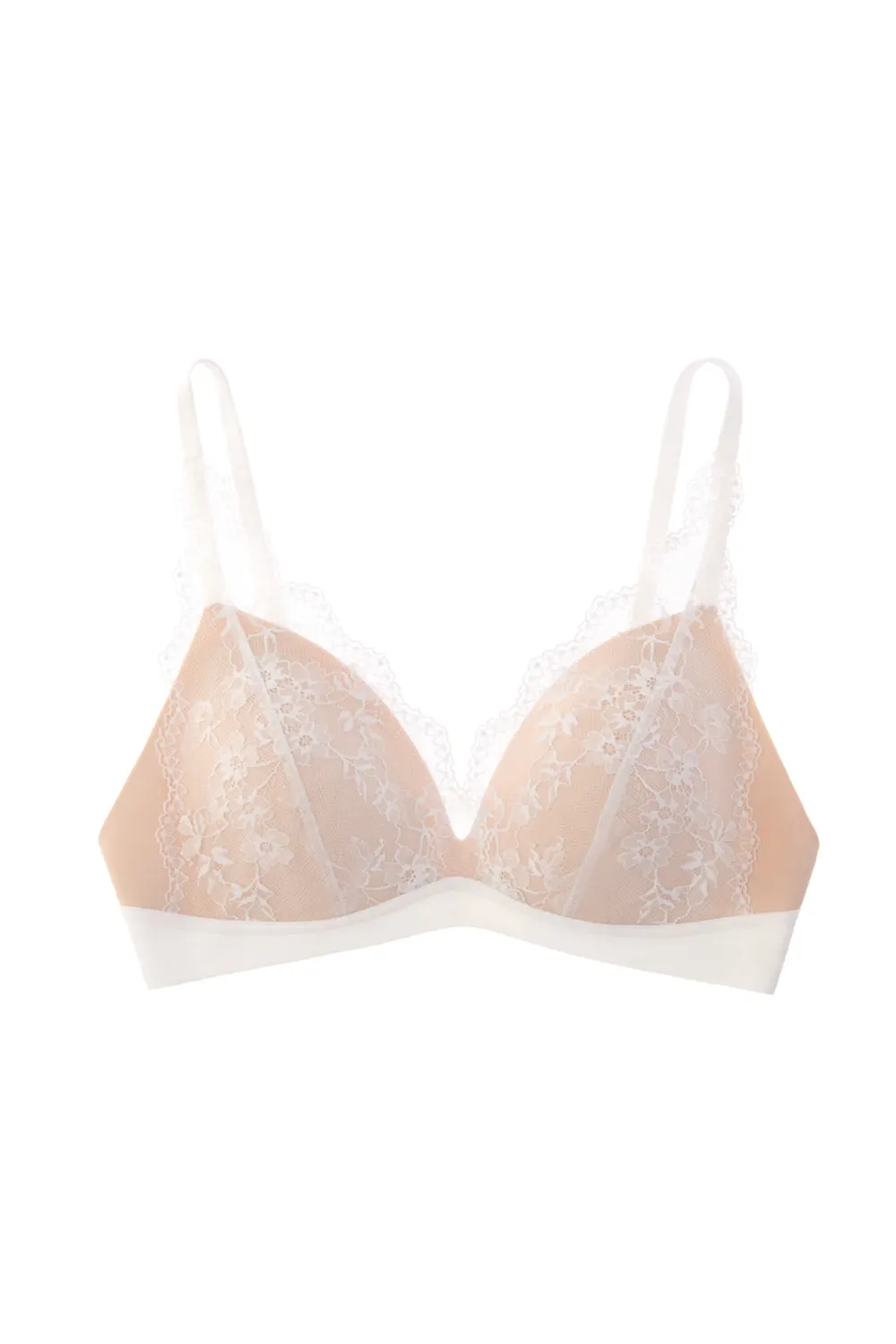 French Sexy Push Up Plunge Lace Small Chest Bra