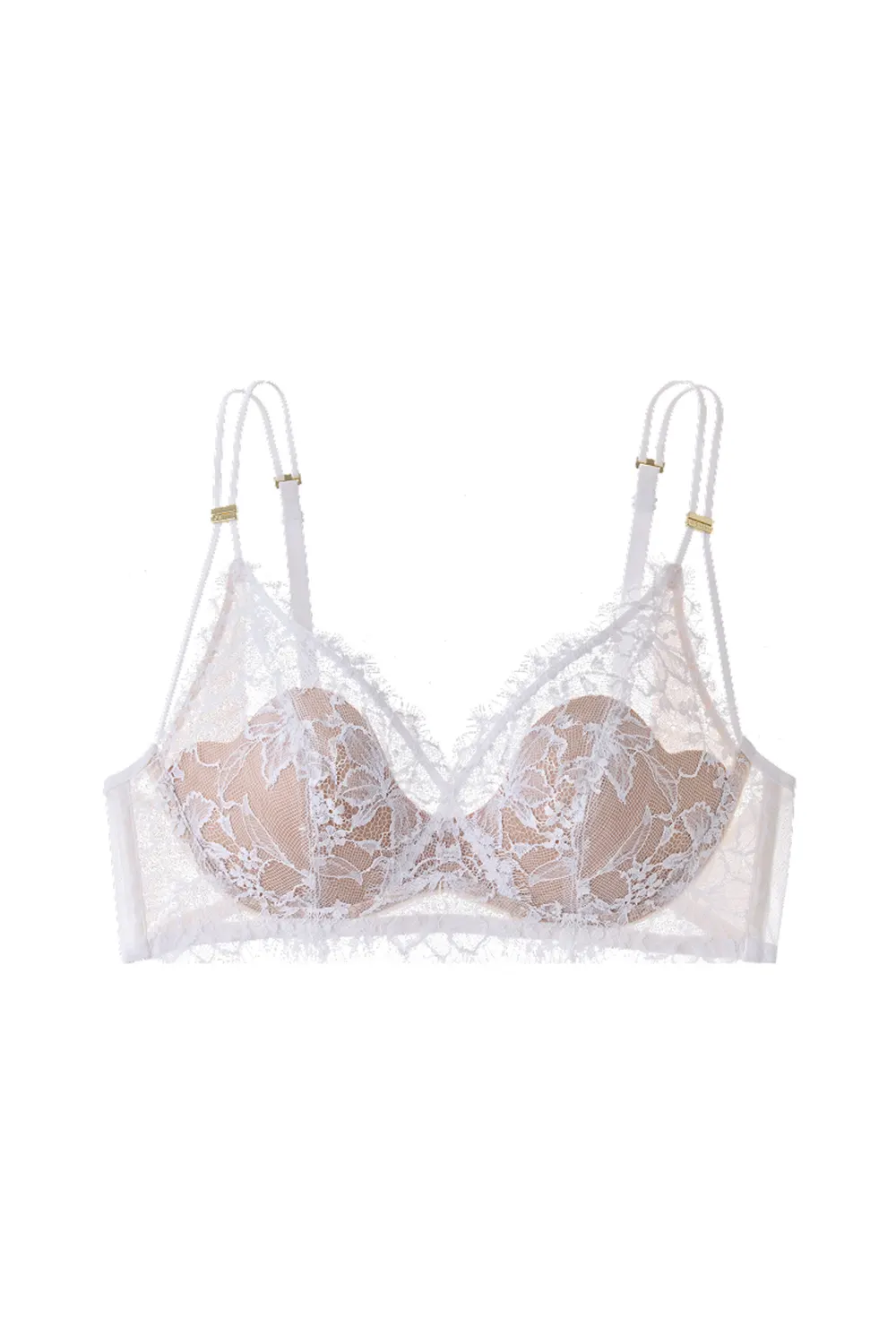 Sexy Elegant Luxury Romantic Lace Small Chest Thin Bra