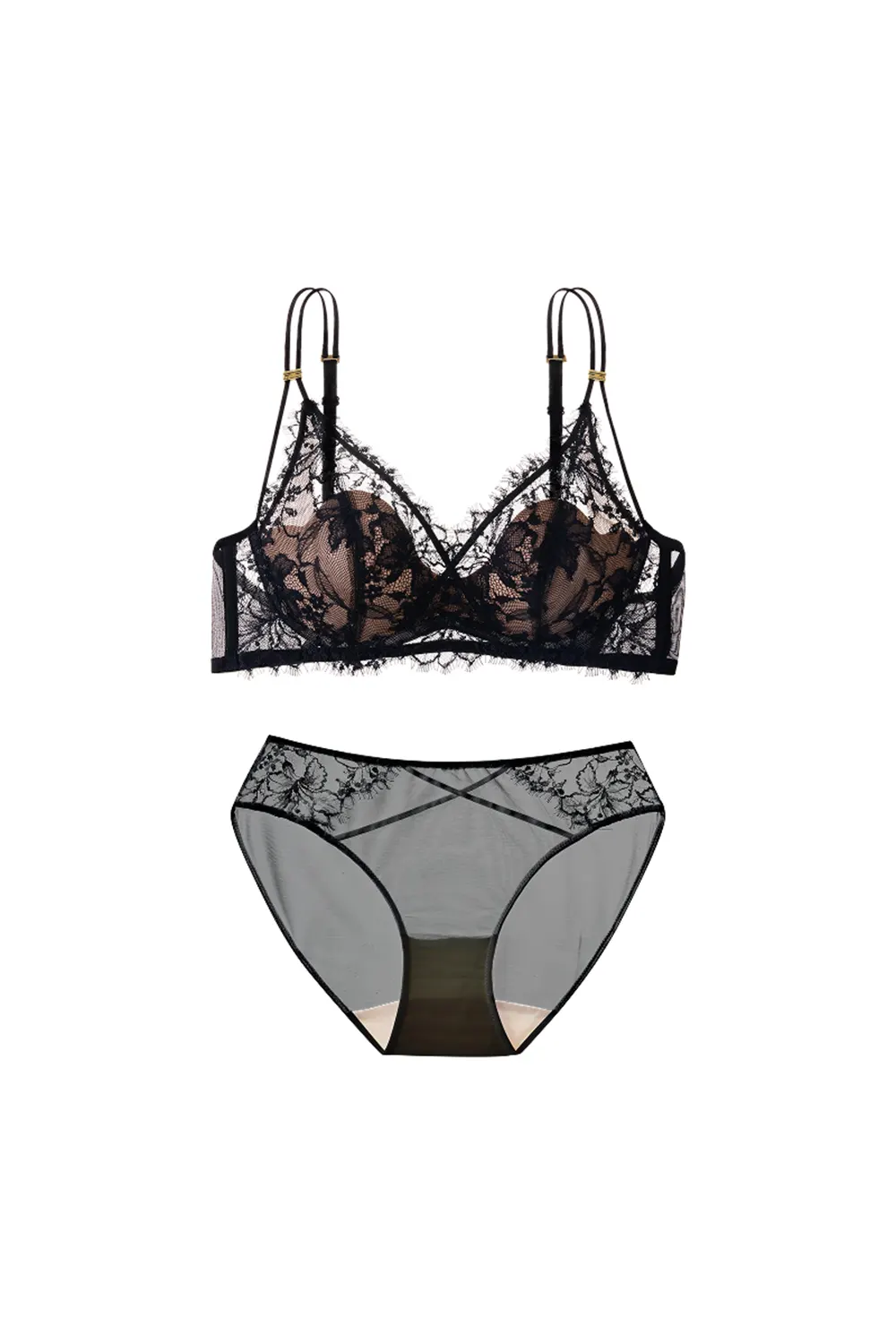 Lace Bra and Underwear Sets
