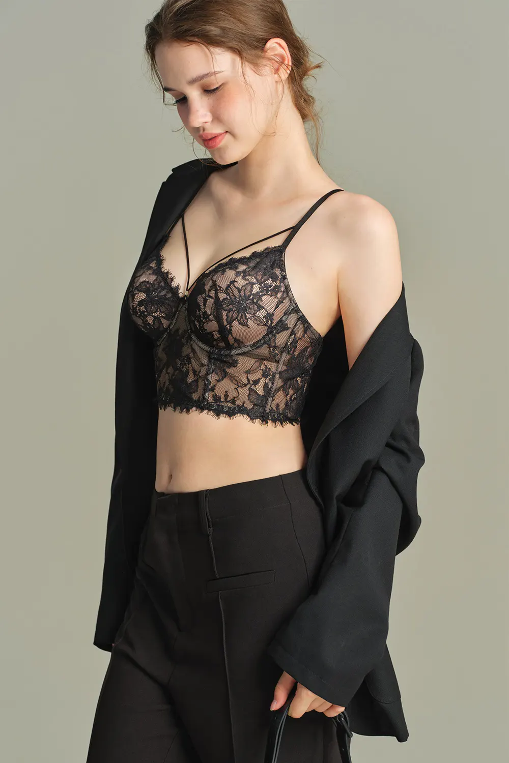 Sexy Lace French Romantic Small Breast Bra