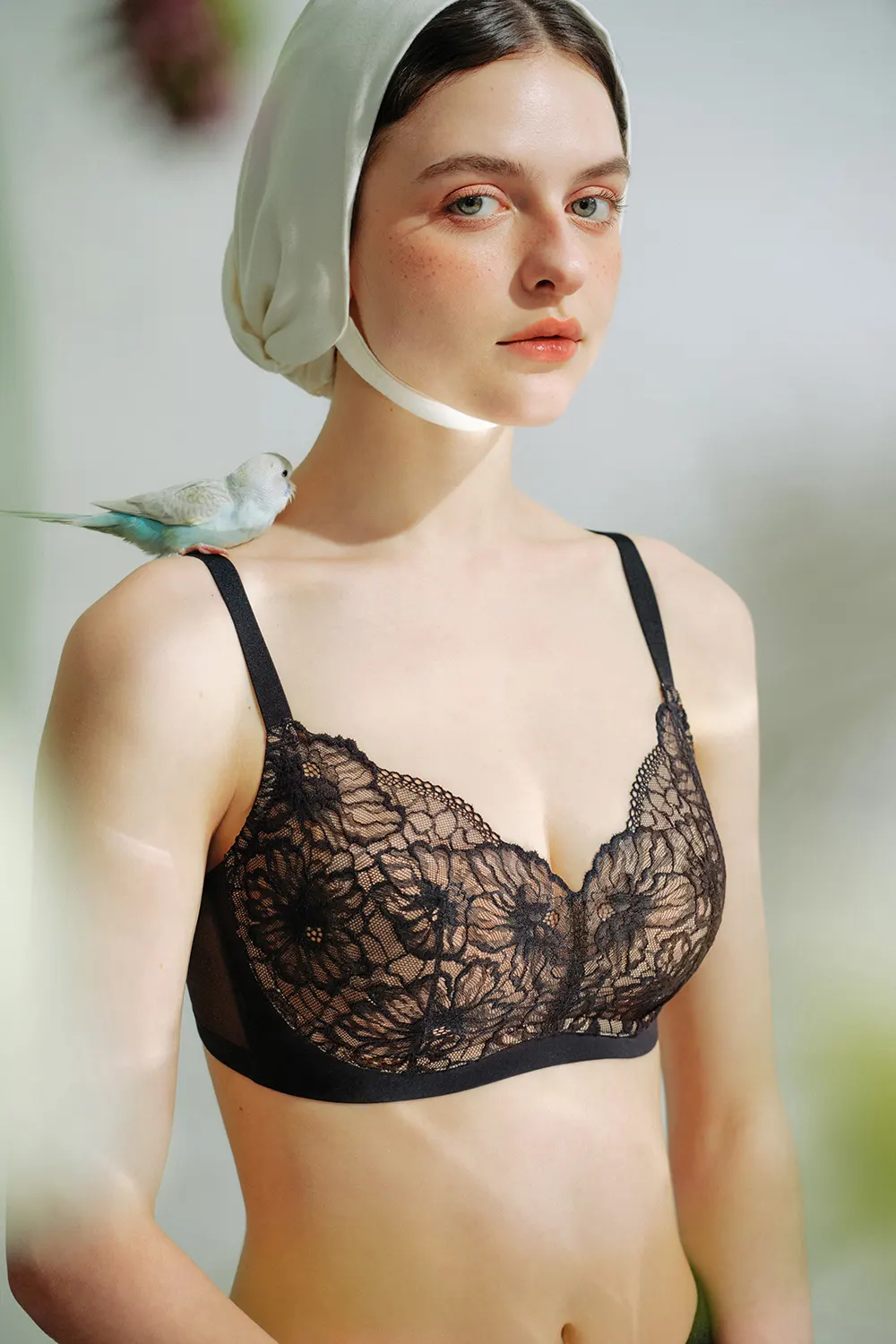 Plus Size Full Coverage Minimizer Lace Bra Sets