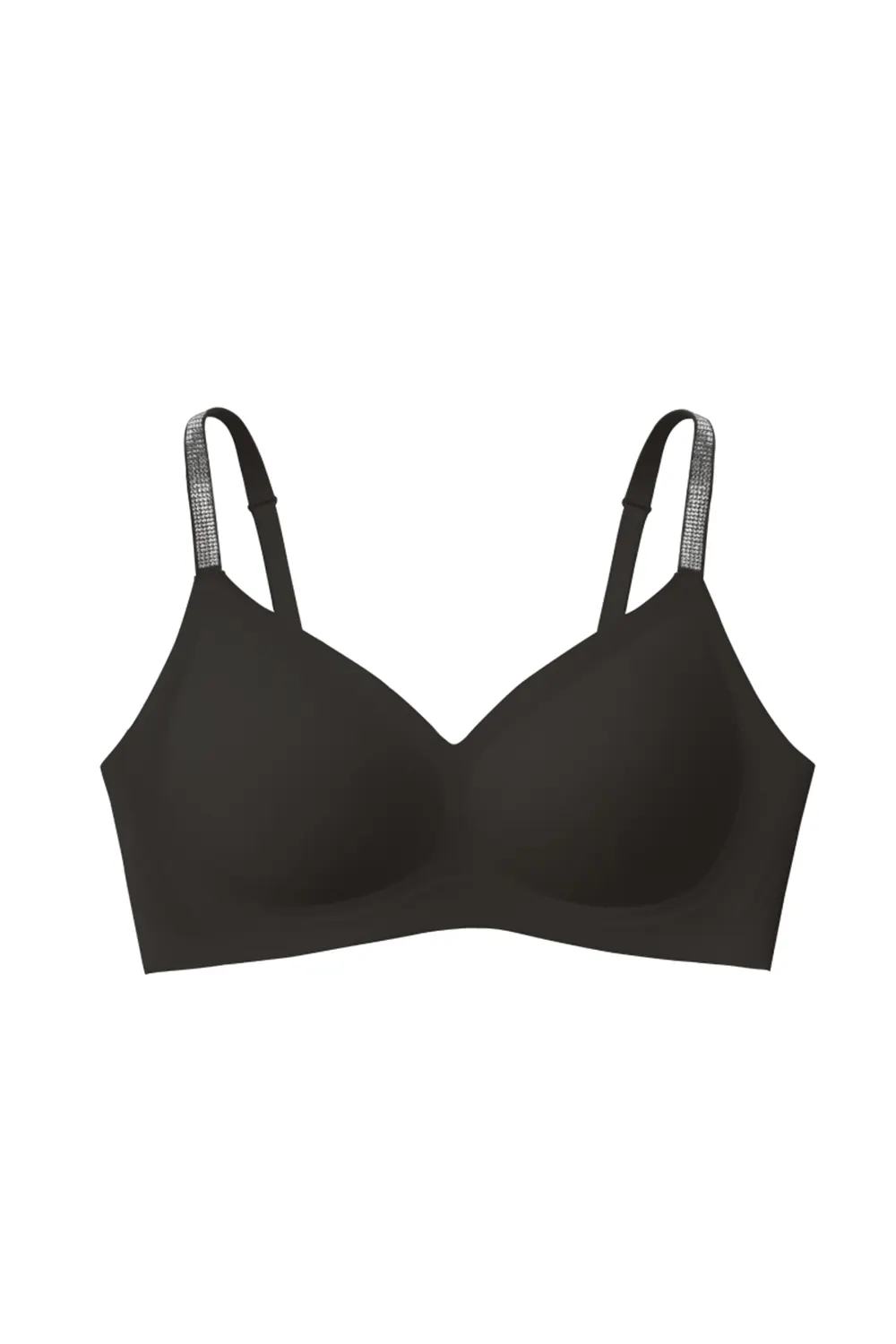 Seamless Push-up Diamond Shoulder Strap Small Chest Bra