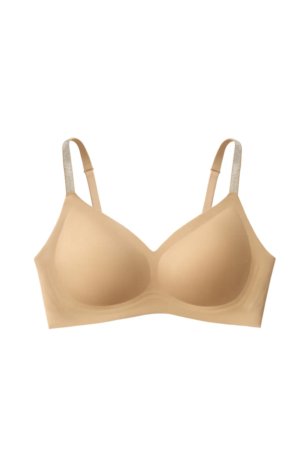 Seamless Push-up Diamond Shoulder Strap Small Chest Bra