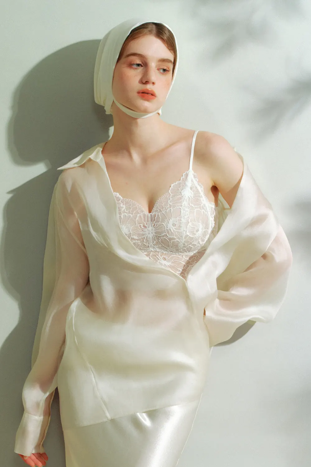 Lace Wireless Thin Tank Bra