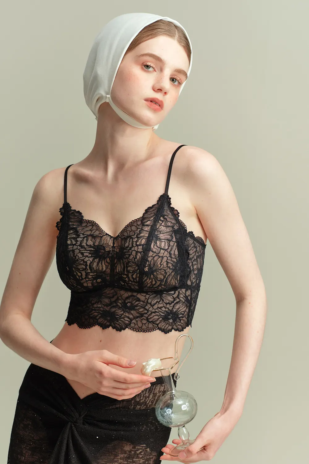 Summer Wireless Lace Tank Bra Sets