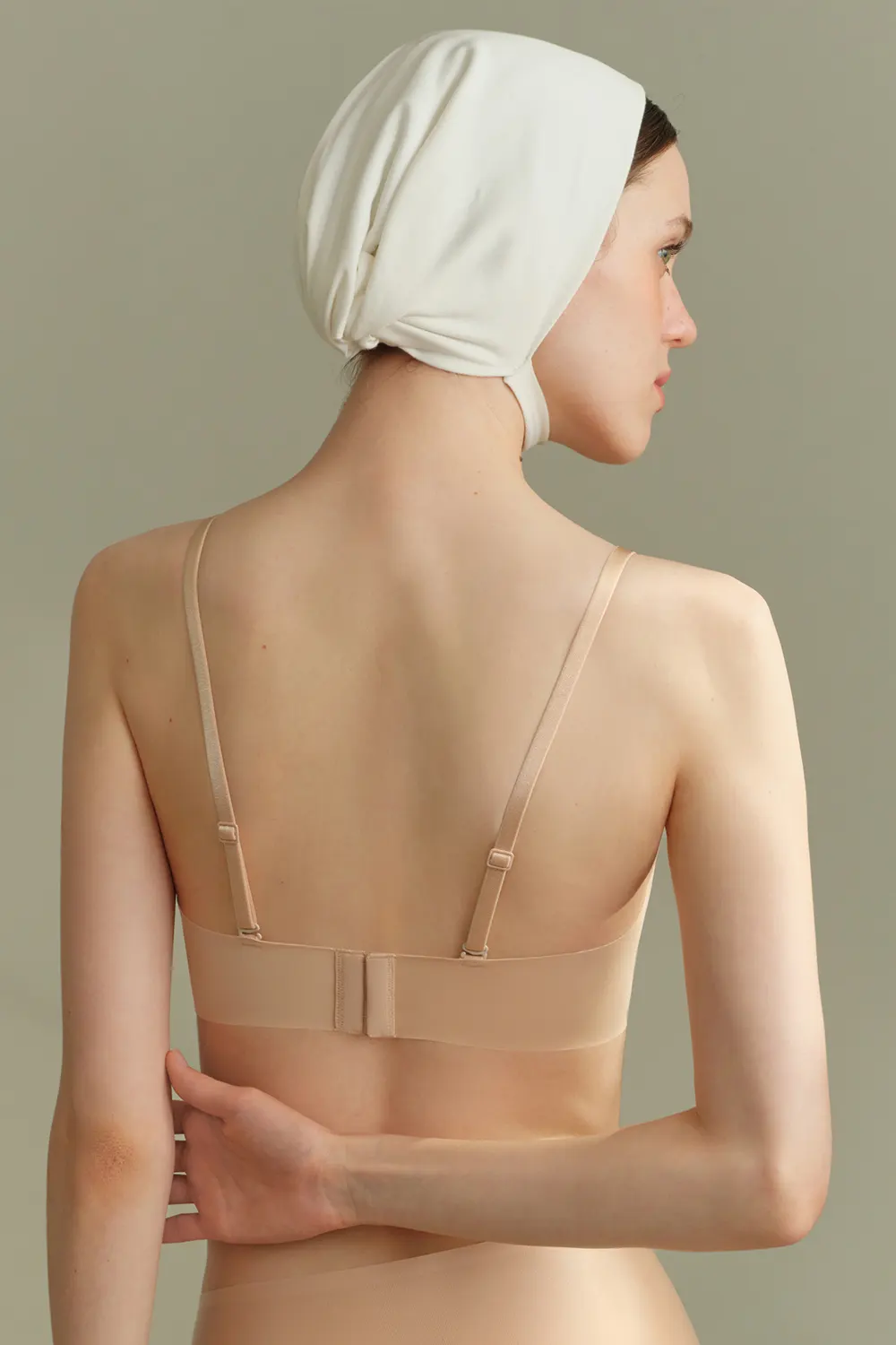 Seamless Push Up Plunge Wireless Small Chest Bra