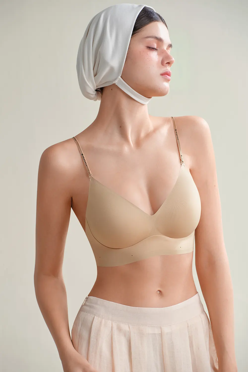 Multiway Seamless Invisible Plunge Deep V Wireless Bra
