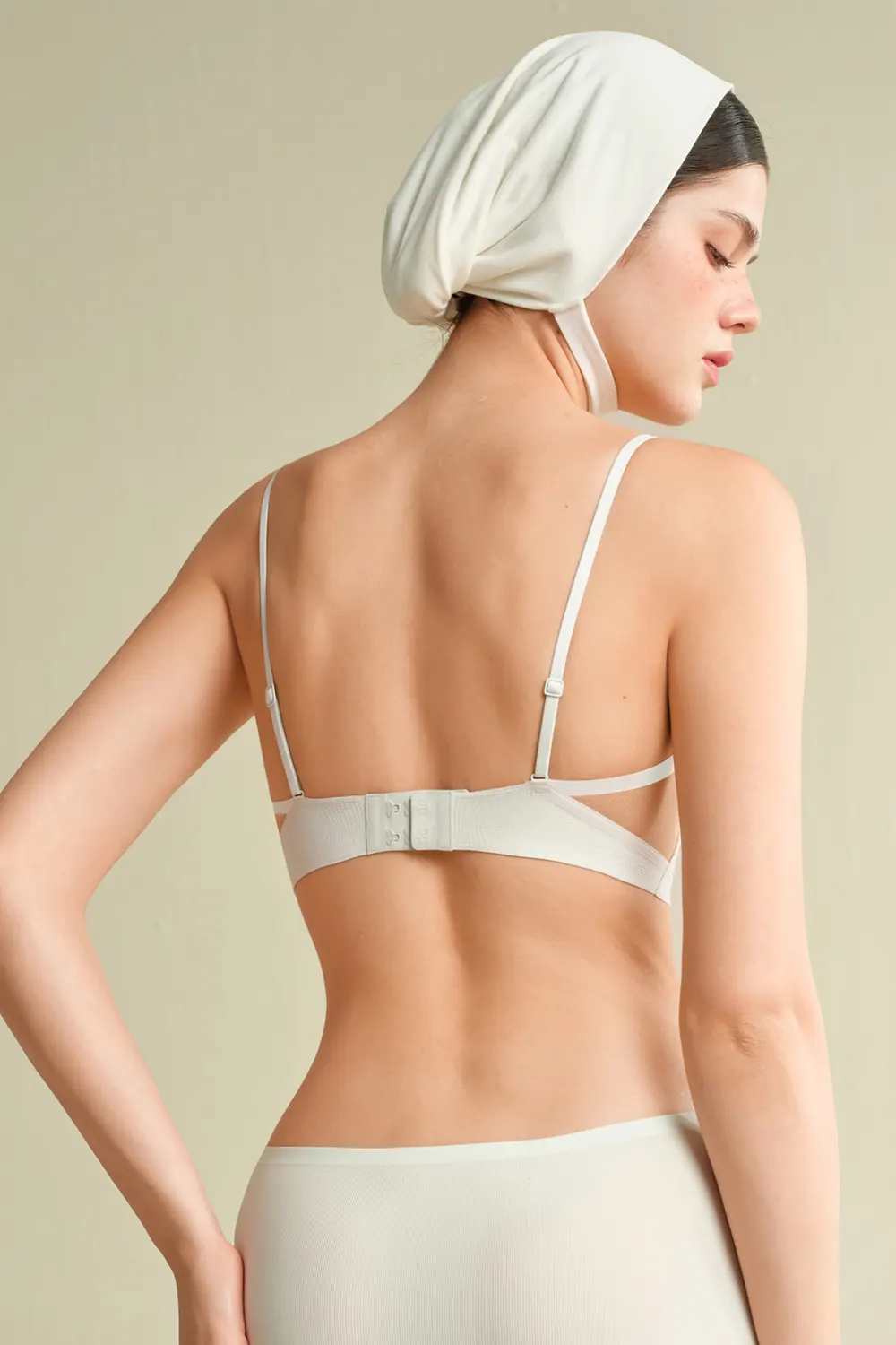 Seamless Push Up Cooling Ice Silk Thin Wireless Bra