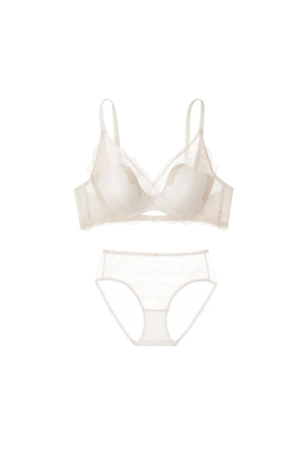 Sweet French Lace Lingerie Set