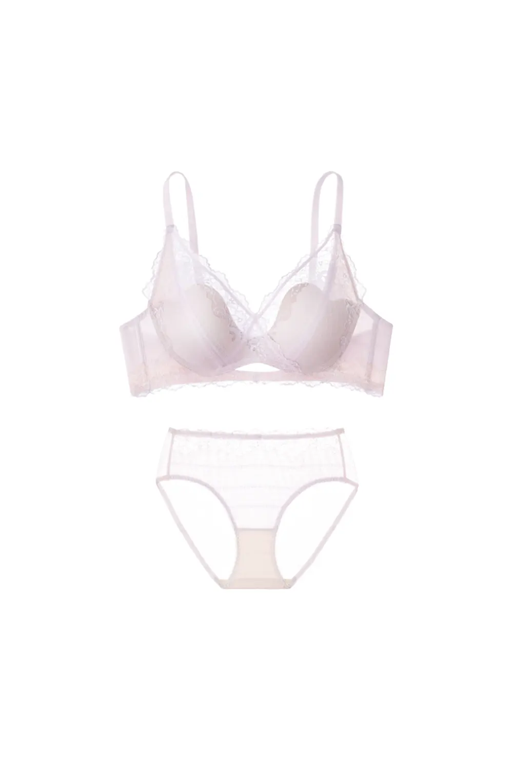 Sweet French Lace Lingerie Set