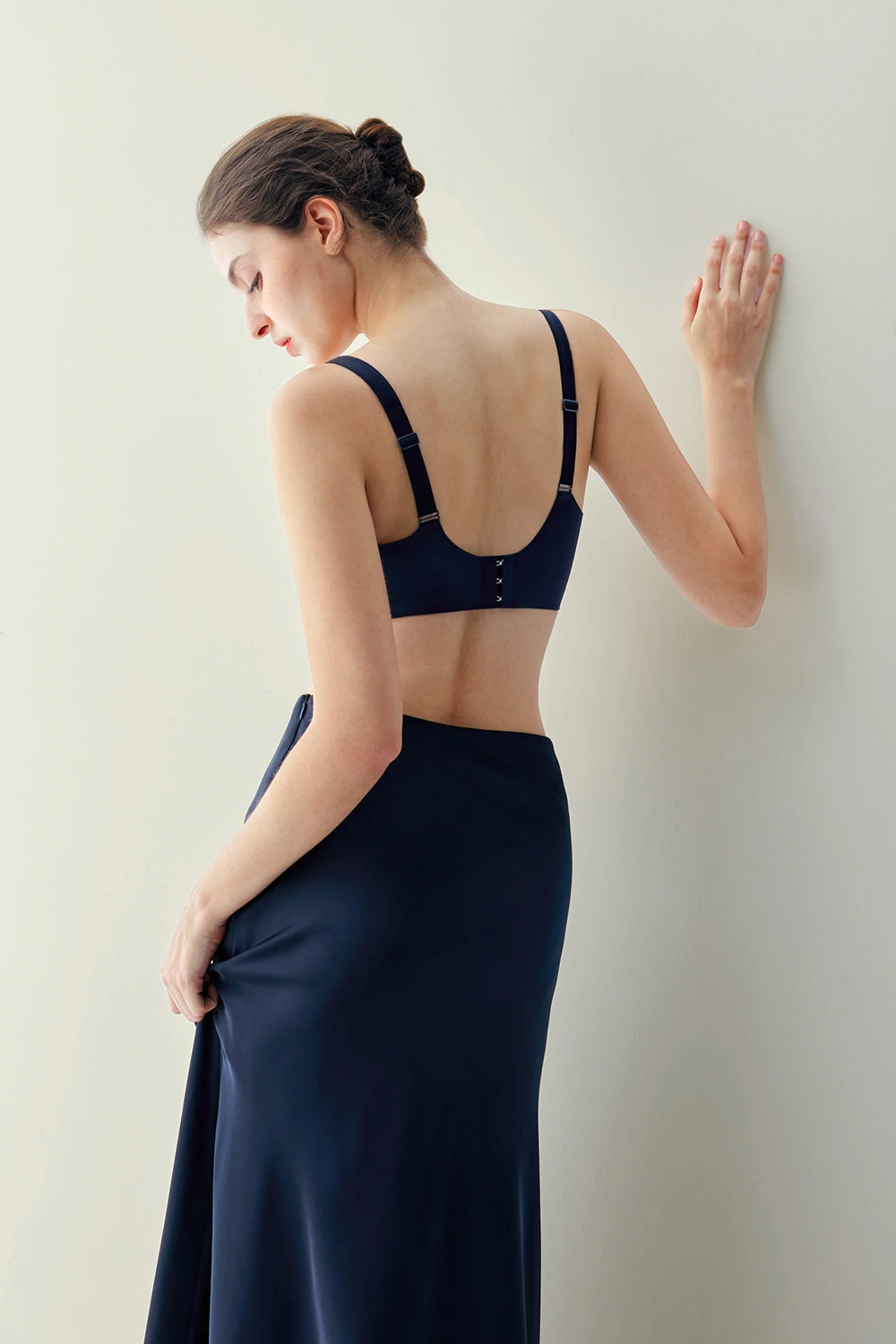 Lace Plunge  Deep V Lift Supportive Wireless Bra