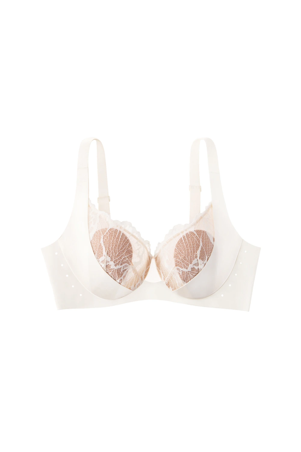 Lace Plunge  Deep V Lift Supportive Wireless Bra