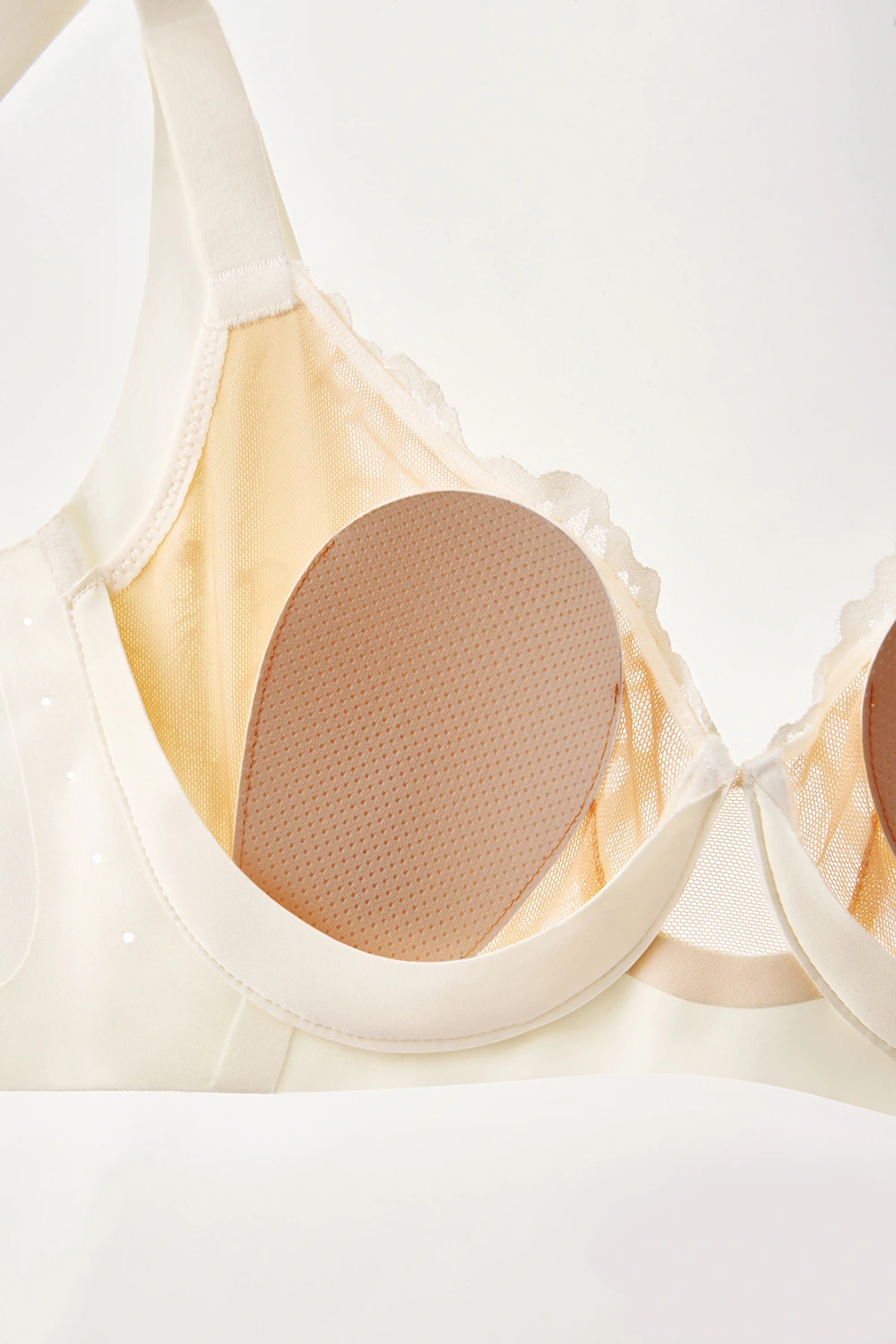 Lace Plunge  Deep V Lift Supportive Wireless Bra