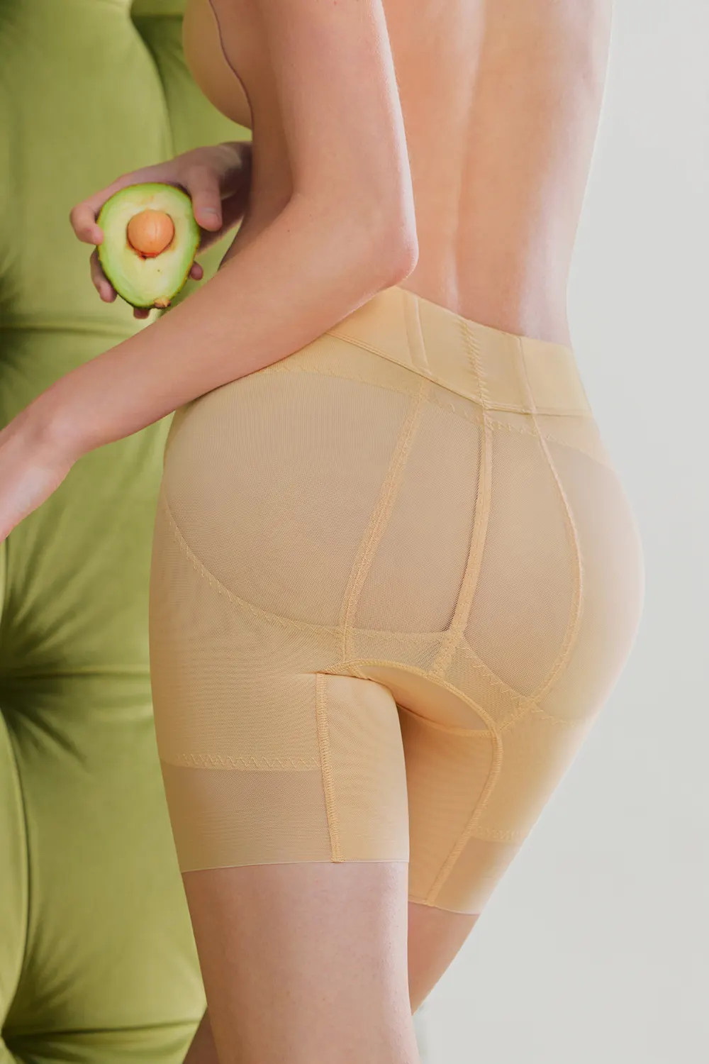 Seamless Tummy Control Faja Body Shaper