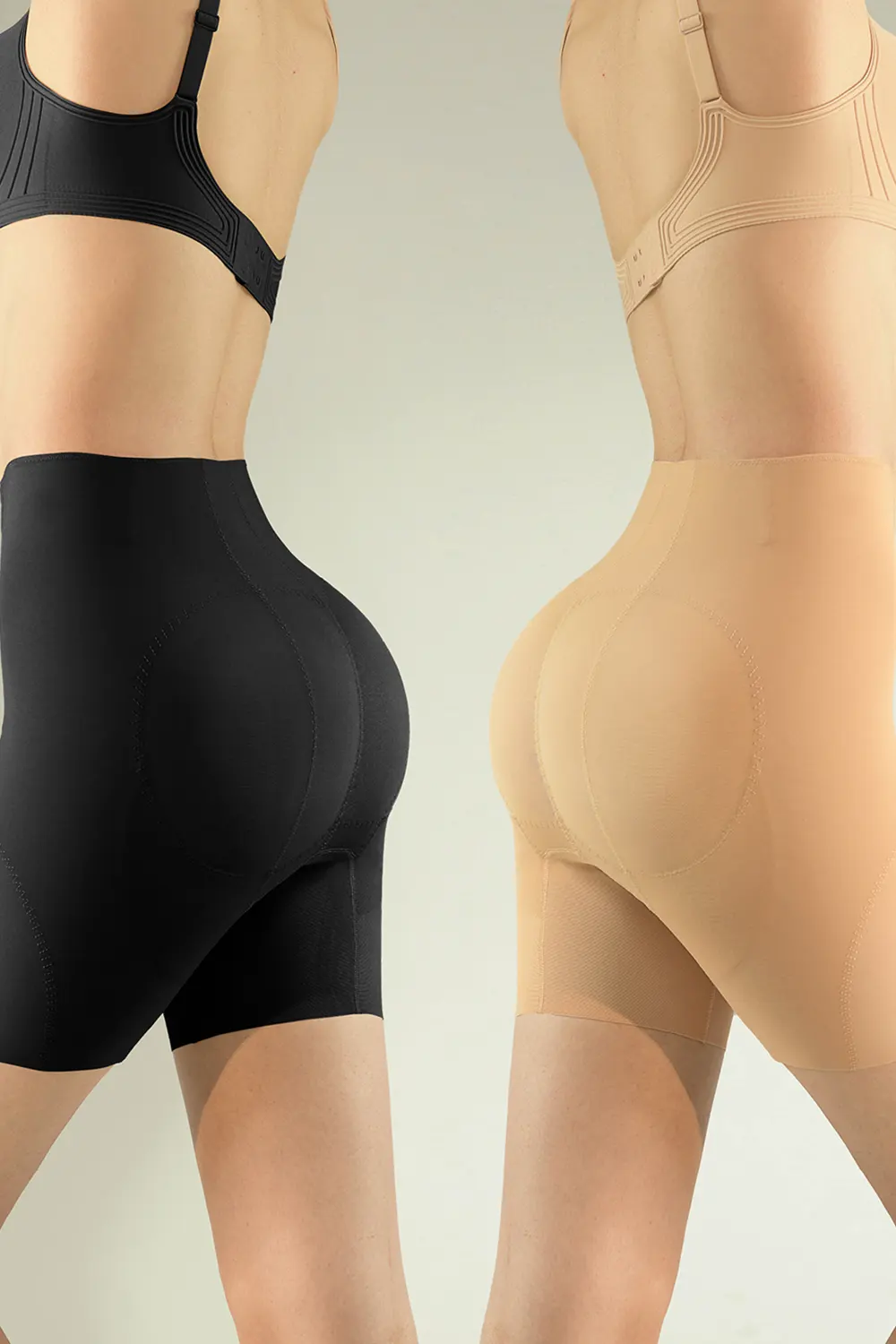 Mid-High Waist Shapewear Tummy Control Shorts