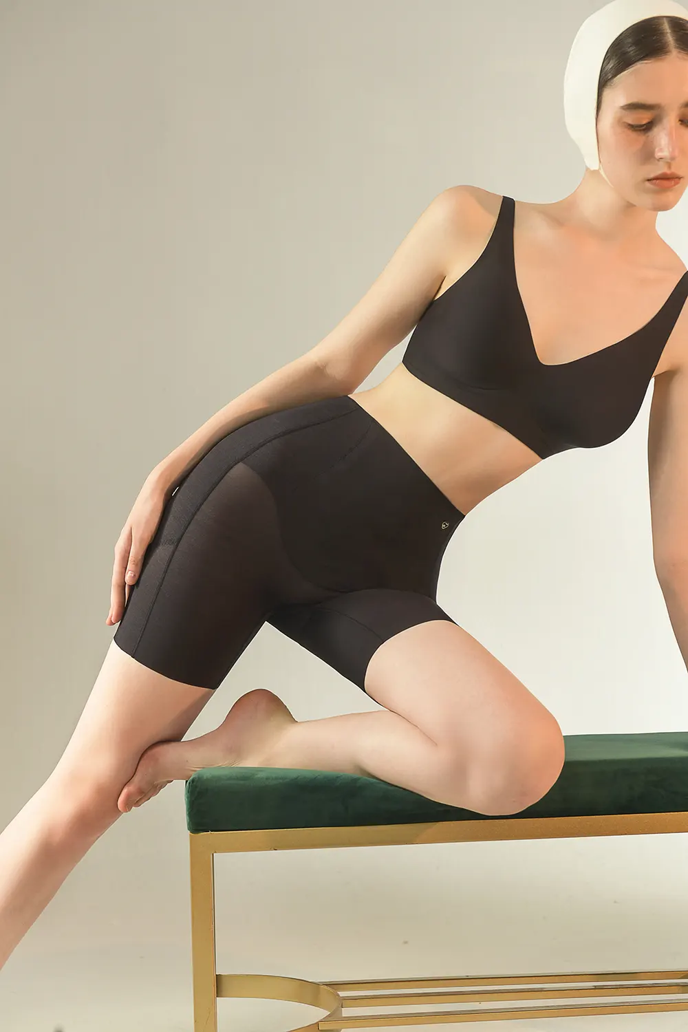 Mid-High Waist Shapewear Tummy Control Shorts