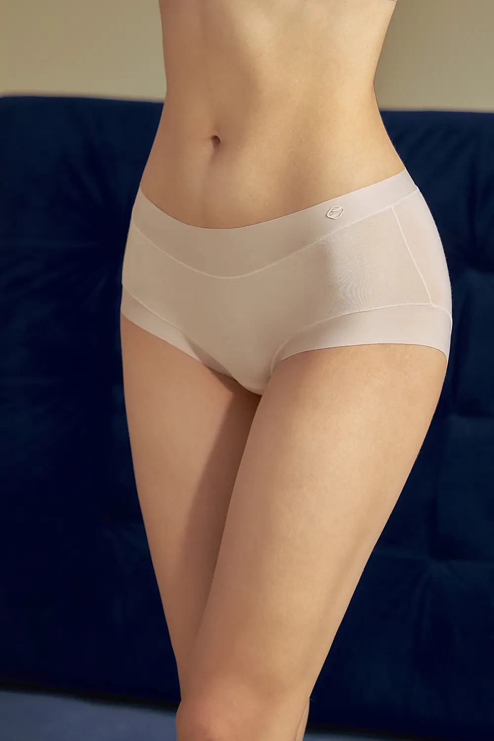 Seamless Mid Waist Modal Panties