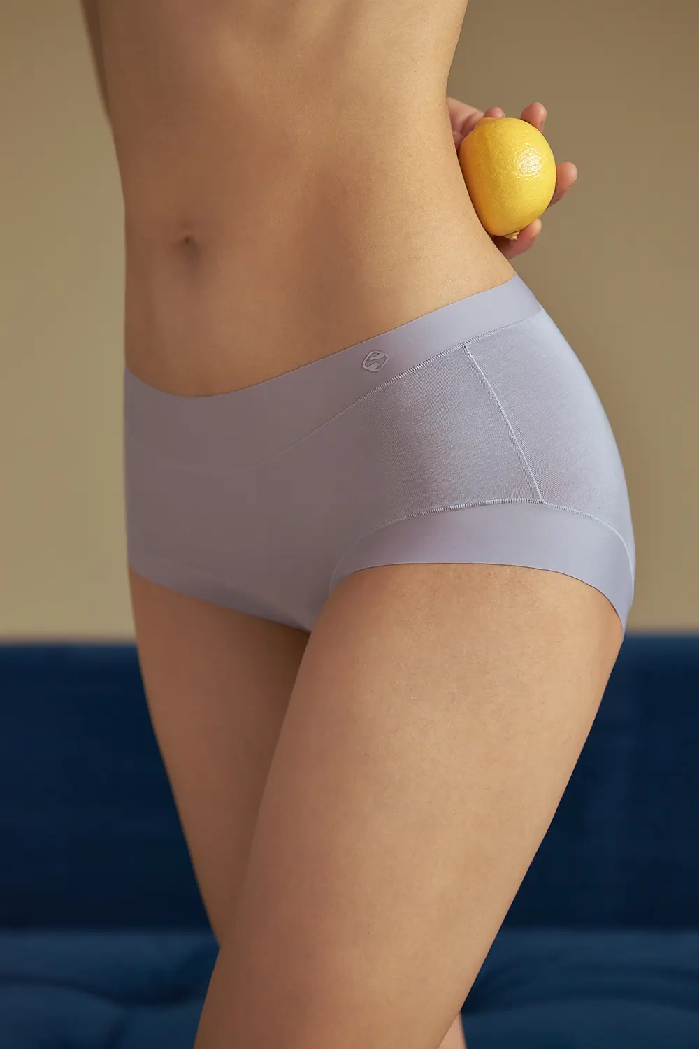 Seamless Mid Waist Modal Panties