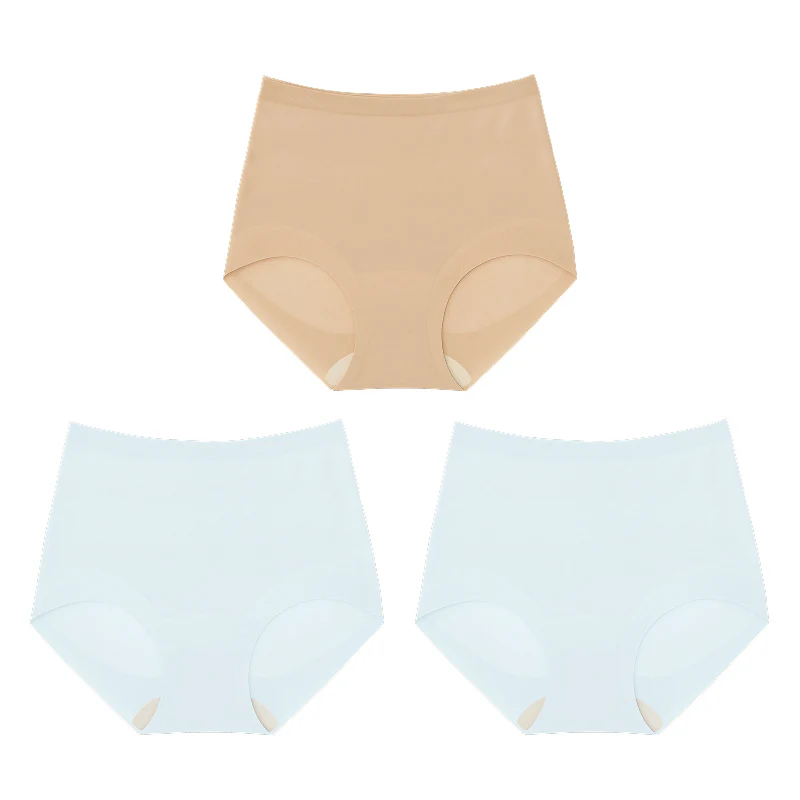 3pcs/Lot Modal Cotton Crotch Seamless No Show Panties